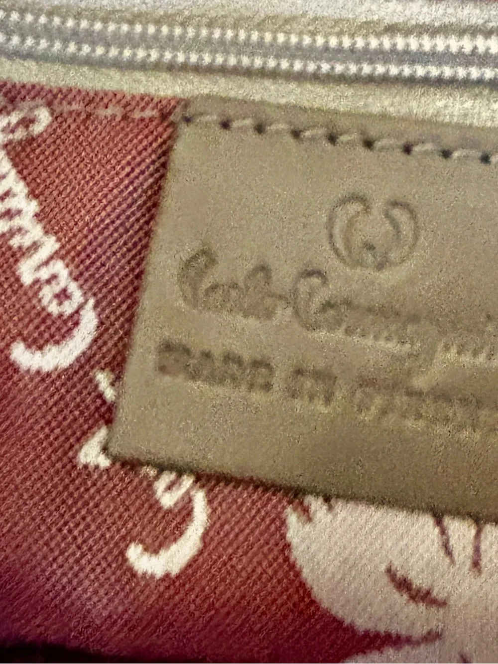 Carlo Carmaquini Tibetan Kid Skin Leather Bag Plum Italy